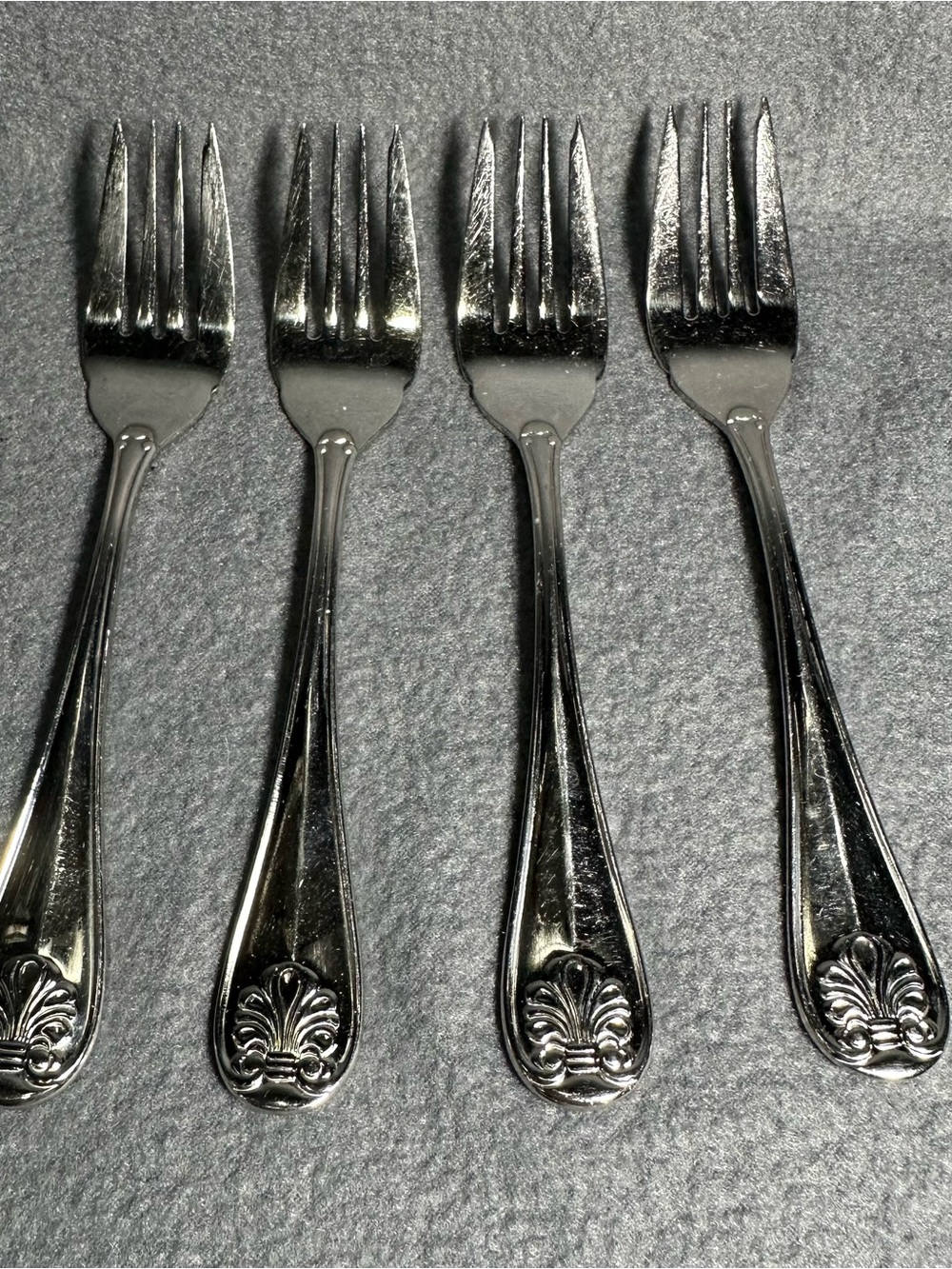 Towle Supreme Cutlery Dessert Forks - Set of 4 Vintage